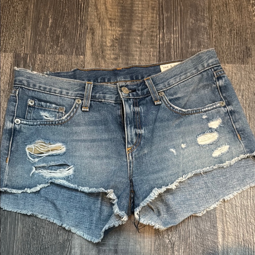 Rag & Bone Distressed Women Shorts- size 25